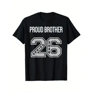 PROUD BROTHER 2026 SENIOR CLASS OF 26 PROUD BRO JERSEY 2 T Shirt