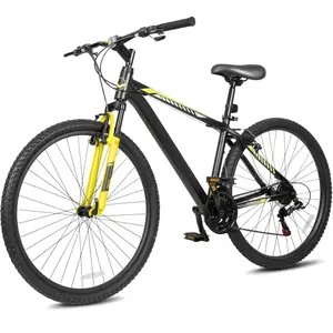 Hykolity 29 inch Hardtail Mountain Bike, 21-Speed Trigger Shifter Outdoor Cycling Bike, Aluminum Frame for Men and Women, MTB Bicycle with Suspension Fork