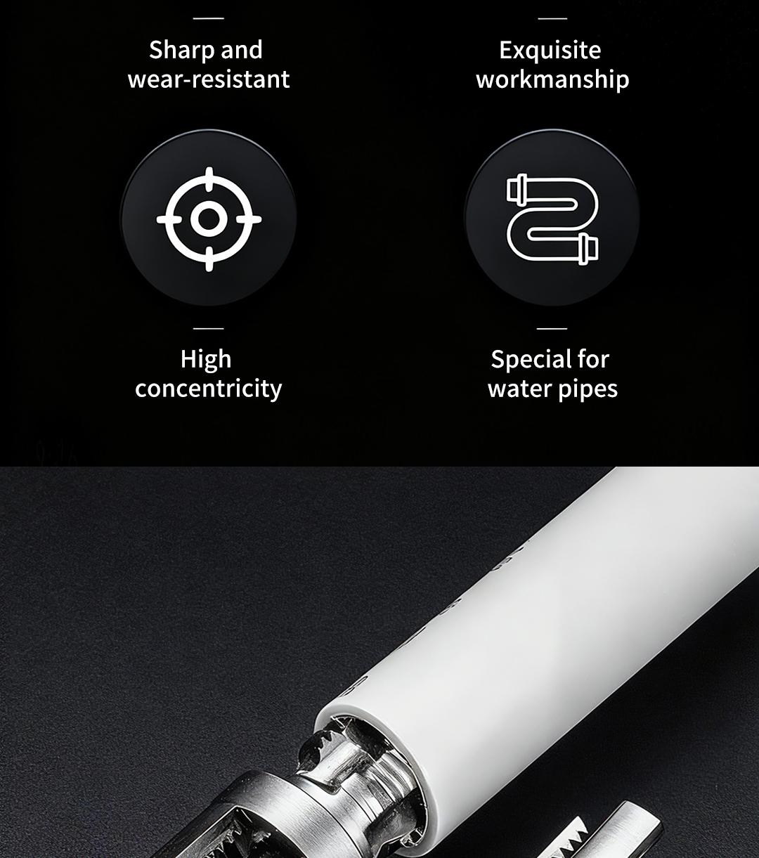 SOPAMI Pipe Tapping and Threading Tool | Dual-Specification Compatible, Wear-Resistant and Durable, Maximizing Efficiency in Pipe Installation and Repair! SOPAMI Pipe Tapping and Threading Tool | Dual-Specification Compatible, Wear-Resistant and Durable, Maximizing Efficiency in Pipe Installation and Repair!
