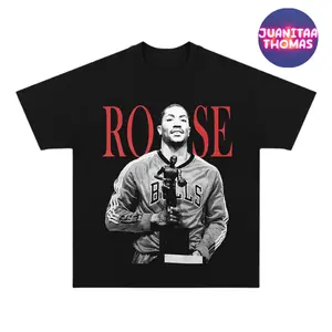 D-ROSE VINTAGE Youth and Adult t-shirt, Graphic tee, Basketball Fan T-shirts, Sports Lover T-shirts, Cotton Sports Fan Gifts for Men and Women, Boys Clothing, Children's Clothing