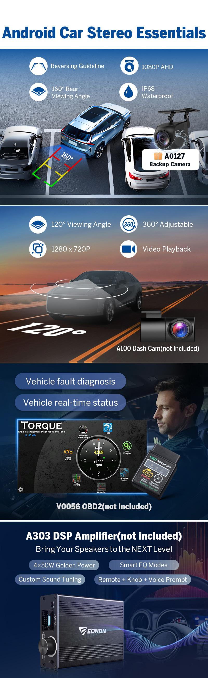 EONON Car Stereo for Chevy GMC Buick Chevrolet Silverado Sierra Suburban Impala Tahoe Avalanche Traverse HHR Acadia Yukon Truck, Wireless CarPlay & Android Auto Car Radio Touch Screen, 8" Android 13/14 Car head unit, SWC, BT, Jumpstart Sale, GMX7 / GMX6S2 EONON Car Stereo for Chevy GMC Buick Chevrolet Silverado Sierra Suburban Impala Tahoe Avalanche Traverse HHR Acadia Yukon Truck, Wireless CarPlay & Android Auto Car Radio Touch Screen, 8" Android 13/14 Car head unit, SWC, BT, Jumpstart Sale, GMX7 / GMX6S2