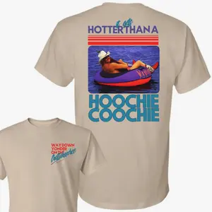 Alan Jacksonn Country Song Summer Two Sides Tshirt It Gets Hotter Than A Way On Down Shirt Chattahoochee Tee Unisex S Soft Cotton Unisex Fit