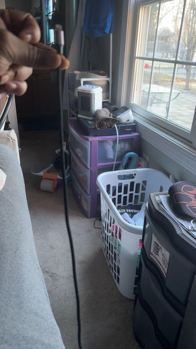 Item: Grey Nylon Braided, 2m