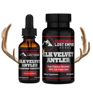Elk Velvet Antler - Tincture & Capsules