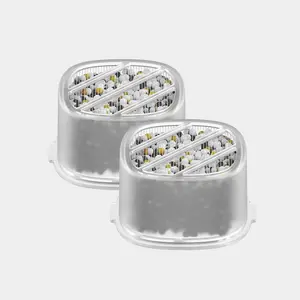 Bath Tub Filter Cartridge 2-Pack | Reduces Chlorine & Irritants | Activated Carbon | Copper-Zinc | Calcium Sulfite Media