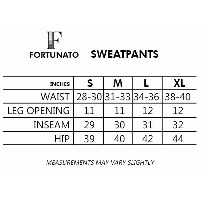 Continuous Stripe Grey Baggy Sweatpants