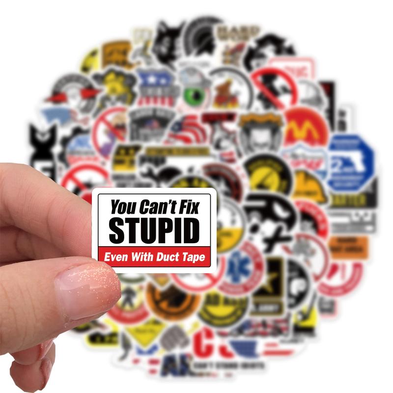 150PCS Funny Saying Sticker Pack - Snarky, Sarcastic Bold Humor Vinyl Waterproof Meme stickers for laptop, computer, water bottle, ipad, phones bumper folding chair Durable sticker pack(Random)