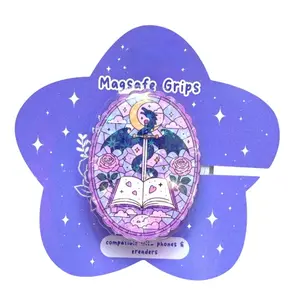 (5 VER) Fantasy Dragon Kindle Grip: Magsafe Phone, Tablet iPad Holder