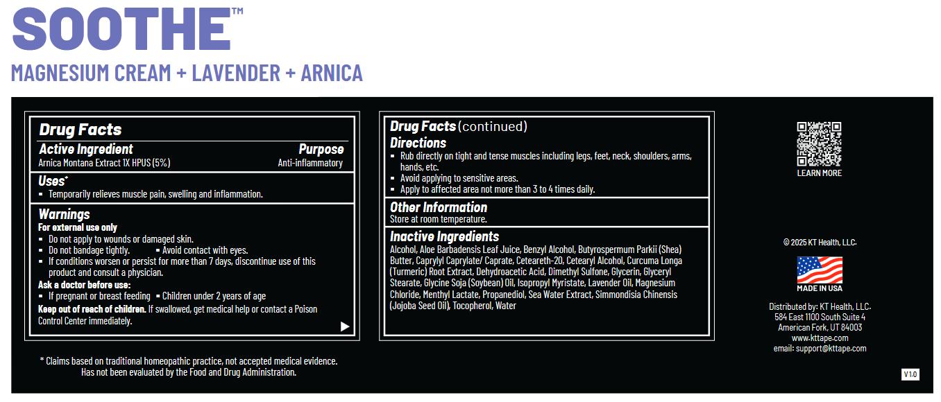 KT Health Magnesium Creams - Activate Muscle Care with Arnica to Warmth Up Muscles + Stiffness Relief - Recover Cools and Relaxes Post Workout Performance Warming