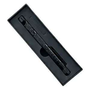 Multi-Function Outdoor Survival Fire Starter Rod, Waterproof Rainproof, 5-in-1 with Compass Window Breaker Emergency Whistle Knife