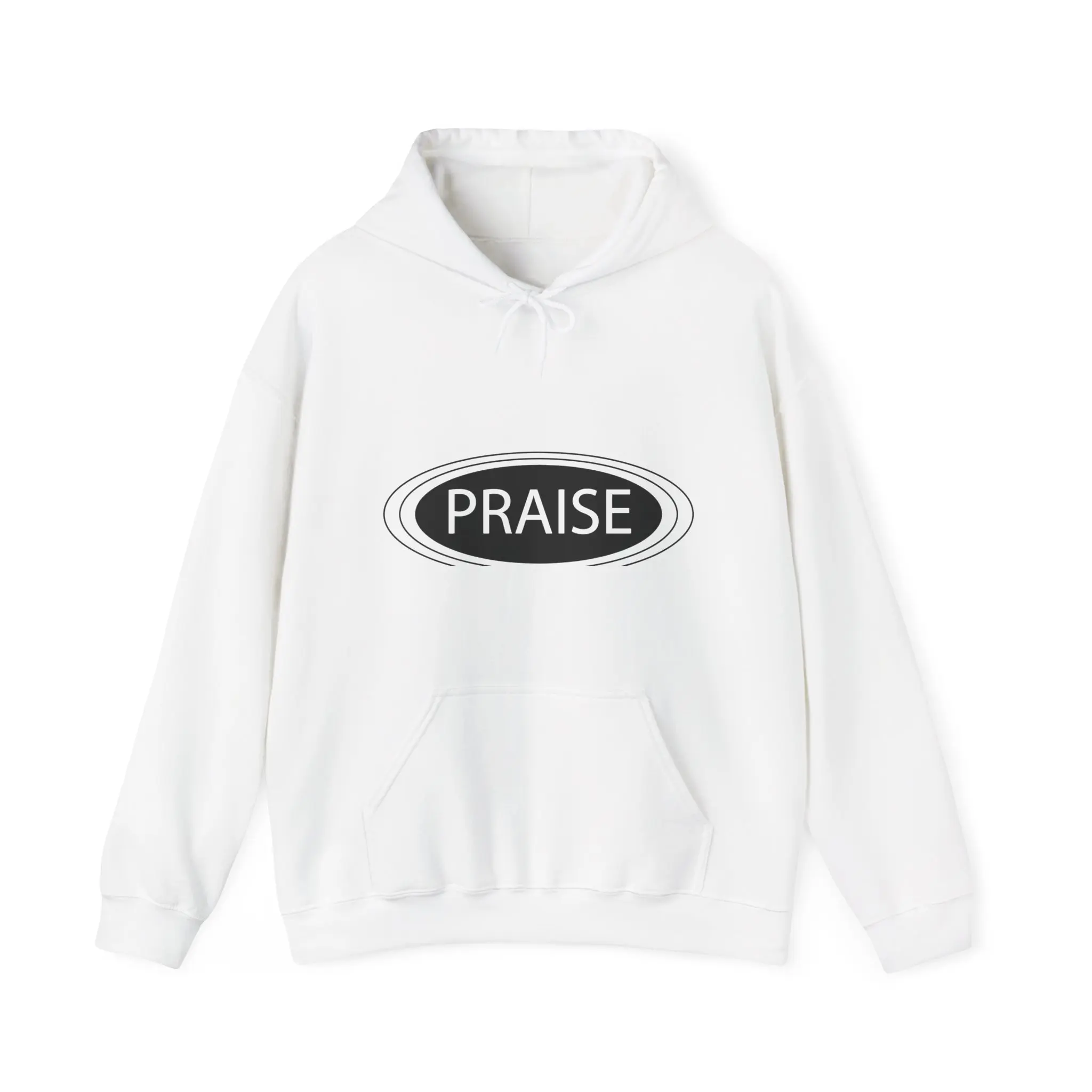 Praise Hoodie | Minimal Typography Religious Streetwear Christian hoodie