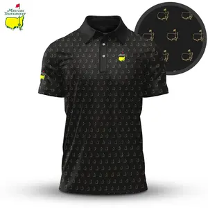 Vintage Golf Champion Polo – Premium Black Tournament Style Polo for Men, Perfect Golf Day Outfit #menstyle #golfpolo #simpleoutfits