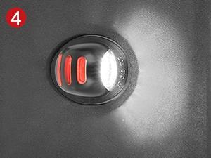 Nilight License Plate Lights Compatible with 1990-2003 2004 2005-2008 2009 2010 2011 2012 2013 2014 Ford F150 1999-2016 F250 F350 F450 F550 Super Duty with Red OLED Neon Tube 6000K White 2PCS Pack