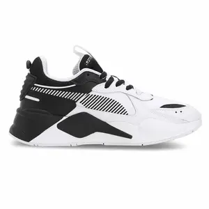 PUMA Mens Rs-X Split Lace Up Sneakers Shoes Casual - Black, White