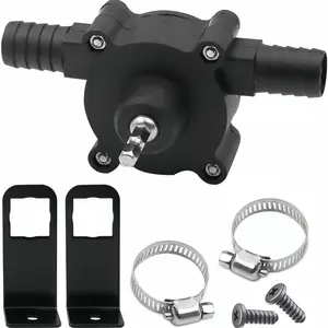 Electric Drill Pump for Water Gasoline Oil Diesels Fluid Transfer Pump Mini Hand Self-Priming Quick Pumping Speed