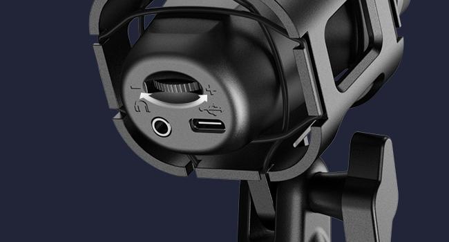 TONOR TC777Pro USB Microphone with Tripod Stand, Pop Filter for Streaming, Podcasting, Vocal Recording, Compatible with Windows Desktop Computers