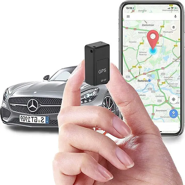 Mini Magnetic Real-Time GPS Vehicle Tracker Device - Metal Plate, Android-Compatible, Mobile-Connected, USB-Supported, SIM-Enabled with Map, Recording, Remote Control, Remote Monitoring, Restart Function, Full USA GPS Coverage, Gps And Lbs Double Tracking