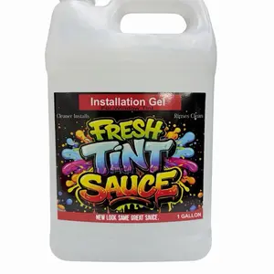 Fresh tint sauce window tint installation gel - cleaner, better installs 1 Gallon
