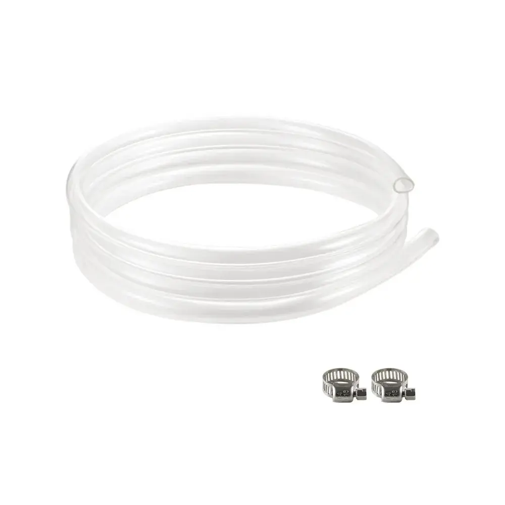 1/2" ID x 5/8" OD Clear Vinyl Tubing – 10FT Flexible PVC Hose, 1/16" Wall Thickness, High-Strength Cuttable Tube for Aquarium, Irrigation, Pool & Lab Use