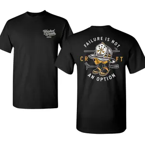 Failure Is Not An Option Firefighter T-Shirt, Firefighter Helmet Boots Axe Graphic Tee, Fire Department Motivation Shirt, First Responder Firefighter Tee summervibes