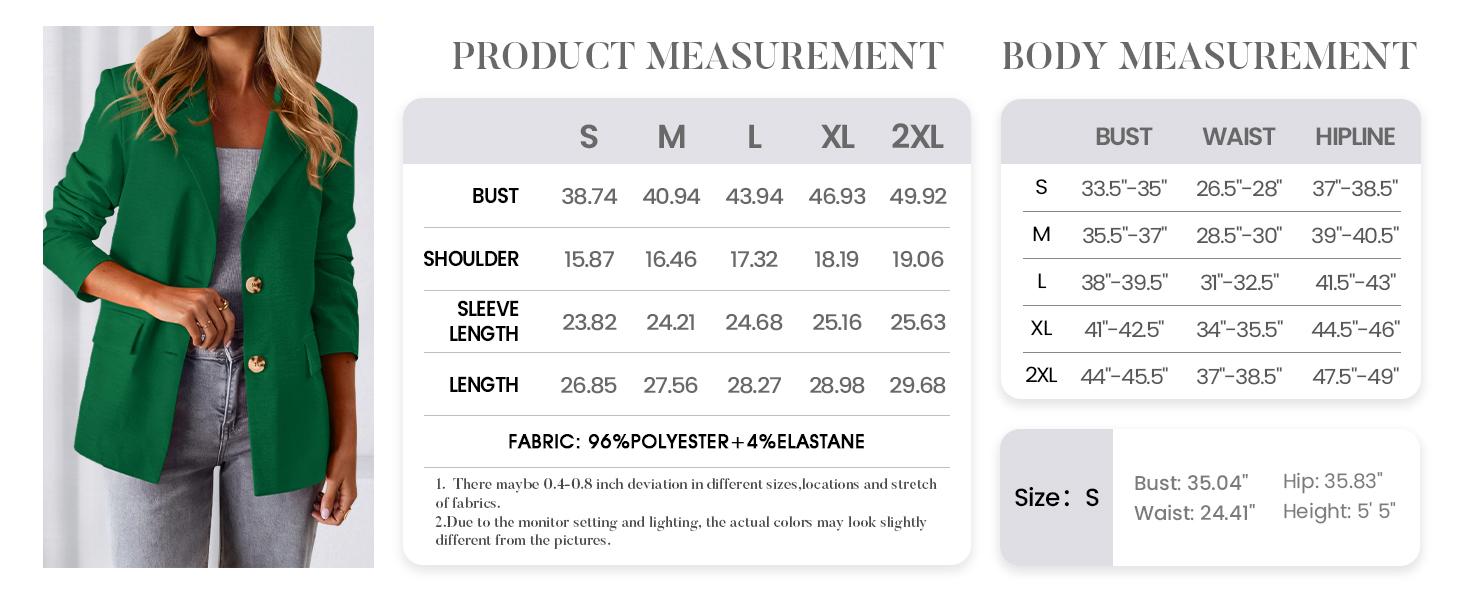 BTFBM Blazers for Women Business Casual 2026 Fall Clothes Lapel Open Front Long Sleeve Work Office Suit Jackets Blazer