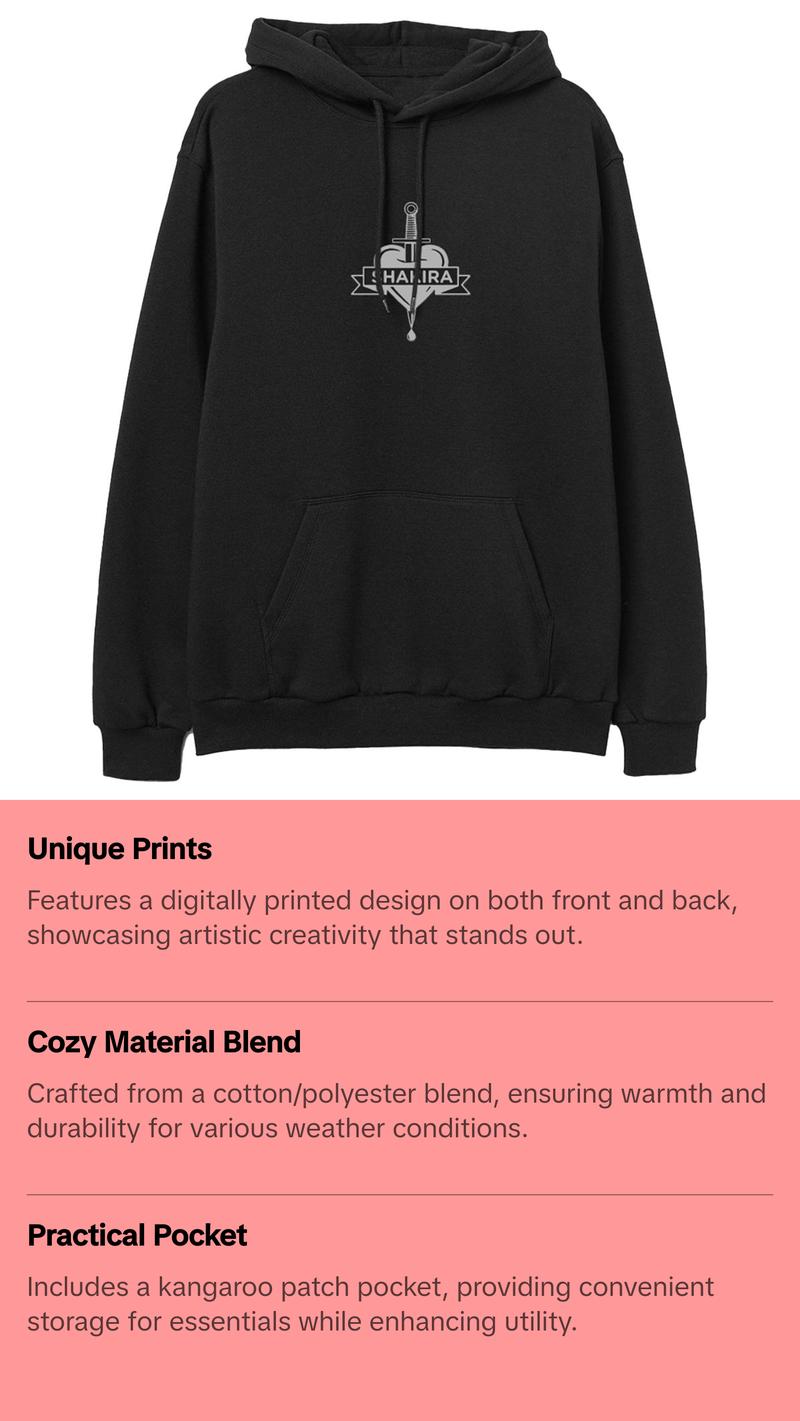 Monotonía Hoodie - Black