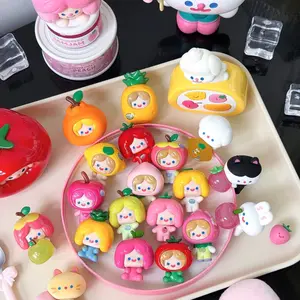 NO.2 Mixed Little bean Minu Figures Popbean Decoration Adorable with Unique Charaters and Expressions for Collectors