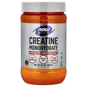 NOW Foods Sports, Creatine Monohydrate, 21.2 oz (600 g)
