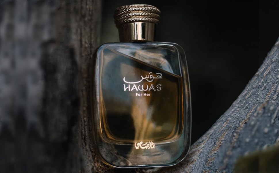 RASASI Hawas for Women Eau de Parfum Spray 3.4 Oz | Cinnamon, Orange, Amber Scent