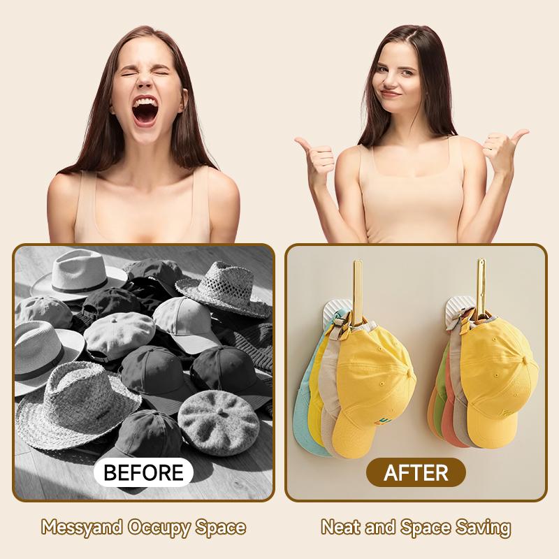 UFORU 6 plastic hooks, multifunctional household storage hooks, can hang keys, hats and towels, self-adhesive hooks, suitable for entrance hallways, bathrooms and bedrooms, Rustproof Wall Mountable Hangers Door Hanging Organizer Organiser