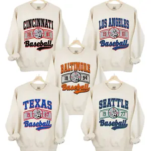 Vintage Baseball Sand Sweatshirt Retro Baseball Graphic Crewneck, Classic Baseball Fan Shirt, Game Day Baseball Sweatshirt, American Baseball Lover Gift, Stadium Outfit, Retro Sports Crewneck, Unisex Baseball Apparel