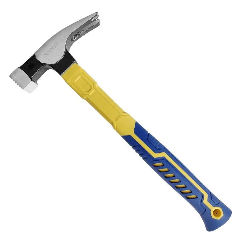 Multi-Use Claw Hammer, Woodworking Iron Hammer, Home Nail Puller, Durable Steel, V-Shaped Design, Ideal for Industrial and Household Use, Clawhammer, Hand Tools