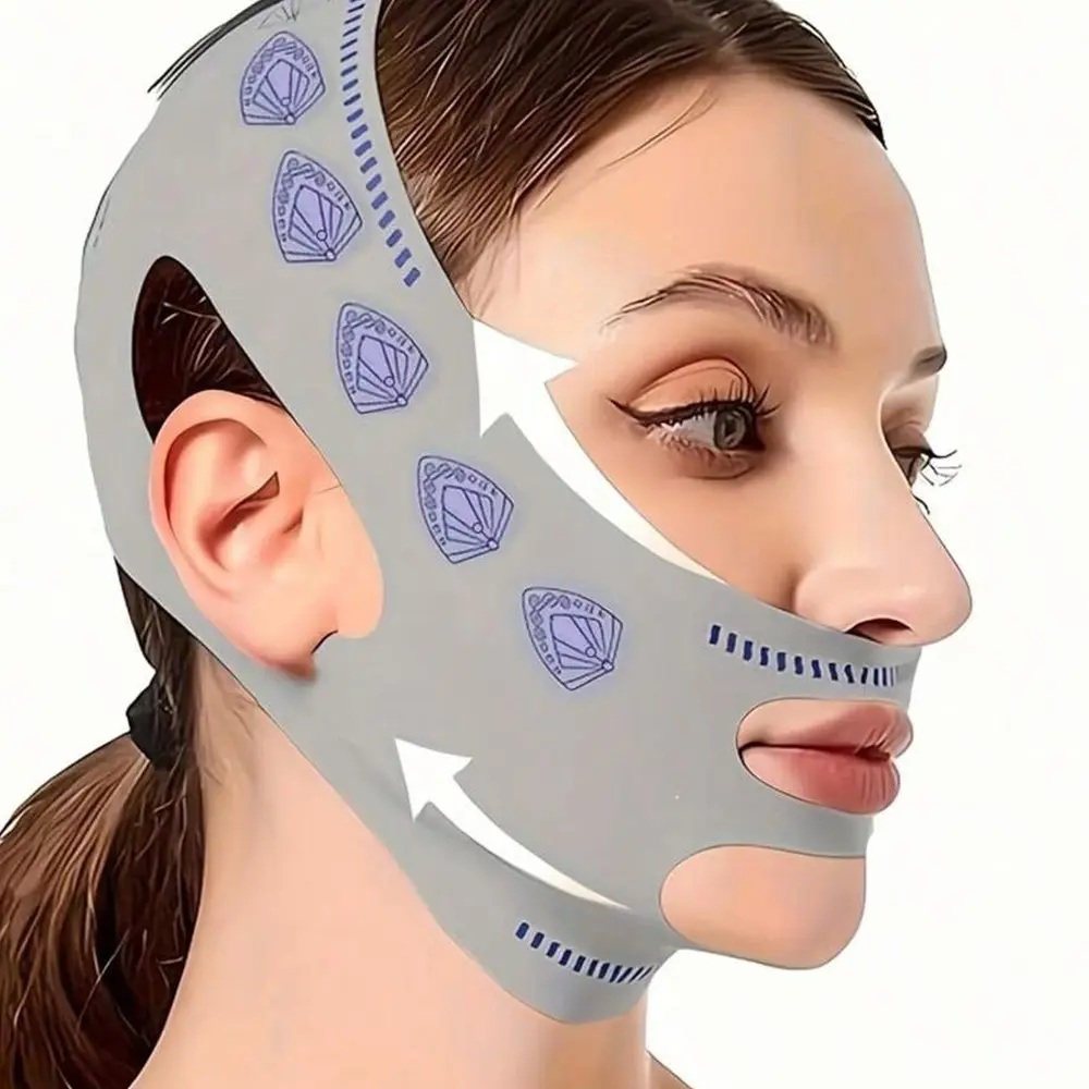1pc Facial Lifting Exercise Band, Skin-friendly Jawline Trainer, Jawline Exerciser, Suitable For Beauty Enthusiasts, Lightweight Durable Accessory, Perfect For Daily Grooming And Face Slimming, Jaw Exercisers