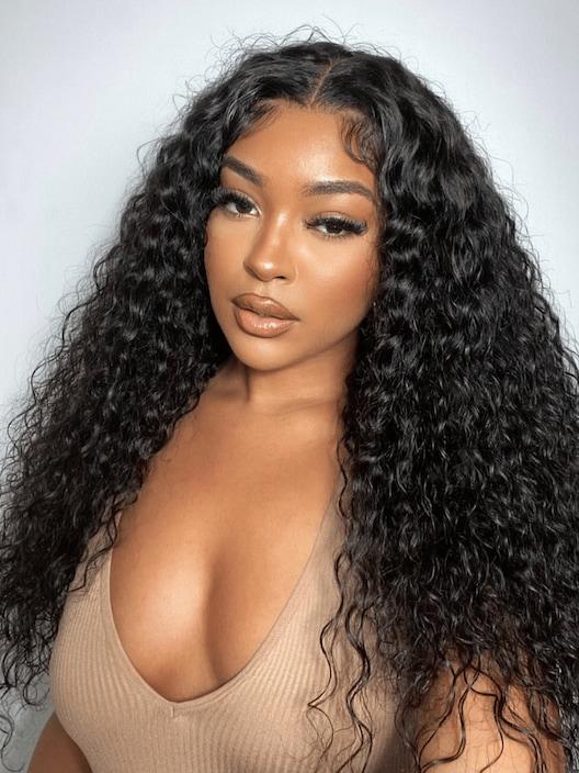 【Bye Bye Slip】 UNice Water Wave Wig with Free Baby Hair Pre-Cut 7x5 HD Lace Closure Human Hair Wigs with Drawstring Ready To Wear Invisible Knots Wig for Beginners Friendly All Day Secure  #greenish #TikTokShopSpringGlowUp