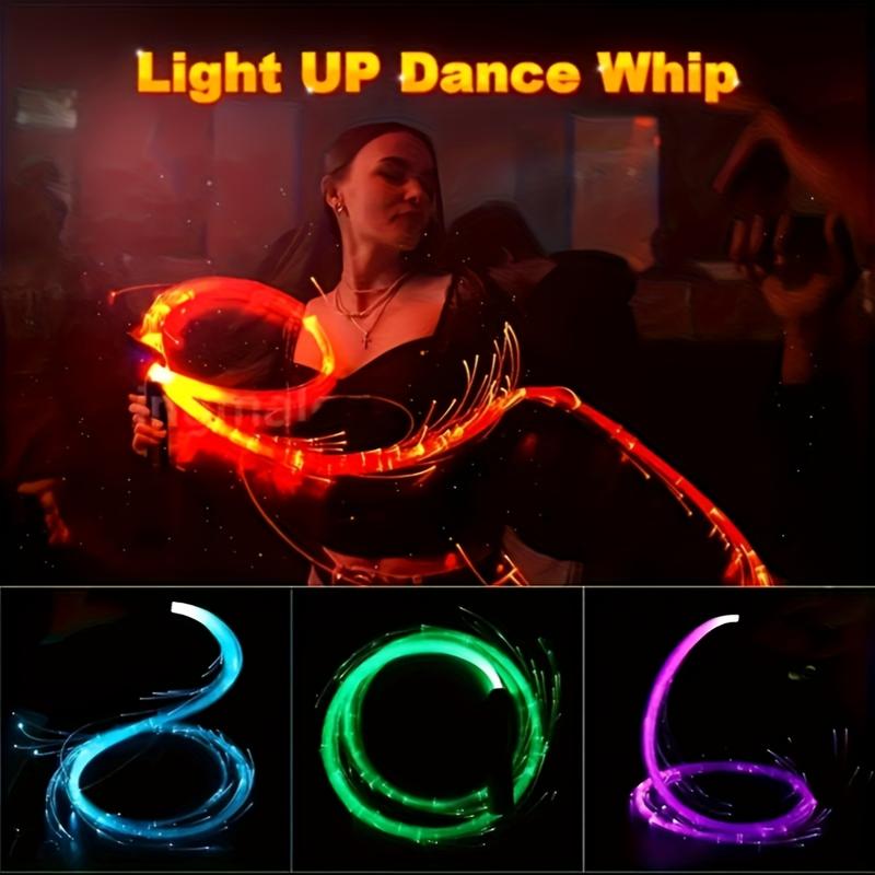 MICRENCY 2025 LED Light Whip for Dancing with 40 Color Modes & 360° Swivel Rave Accessories for Parties EDM Festivals Unique Gift for Girlfriend Girl Wife