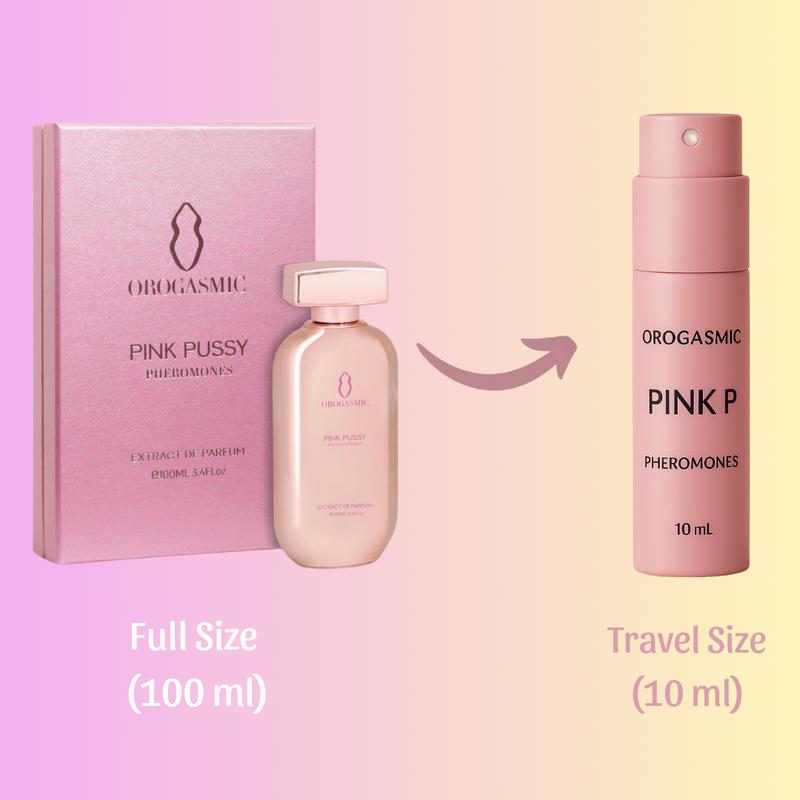 Orogasmic - Pink Pussy | Seductive Women's Perfume 10ml TRAVELO refillable