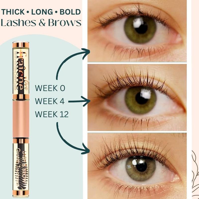 Organic Castor Oil - All Natural Cold Pressed Castor Oil Eyelash Growth Serum with Mascara Tube - Eyelash Conditioner Lash Boost Serum