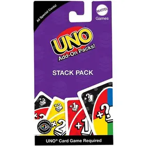Mattel Games - UNO Stack Pack Add-On  [COLLECTIBLES] Card Game, Table Top Game