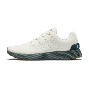 NOBULL Women's Allday 365 (Ripstop) in Classic White Storm Cloud