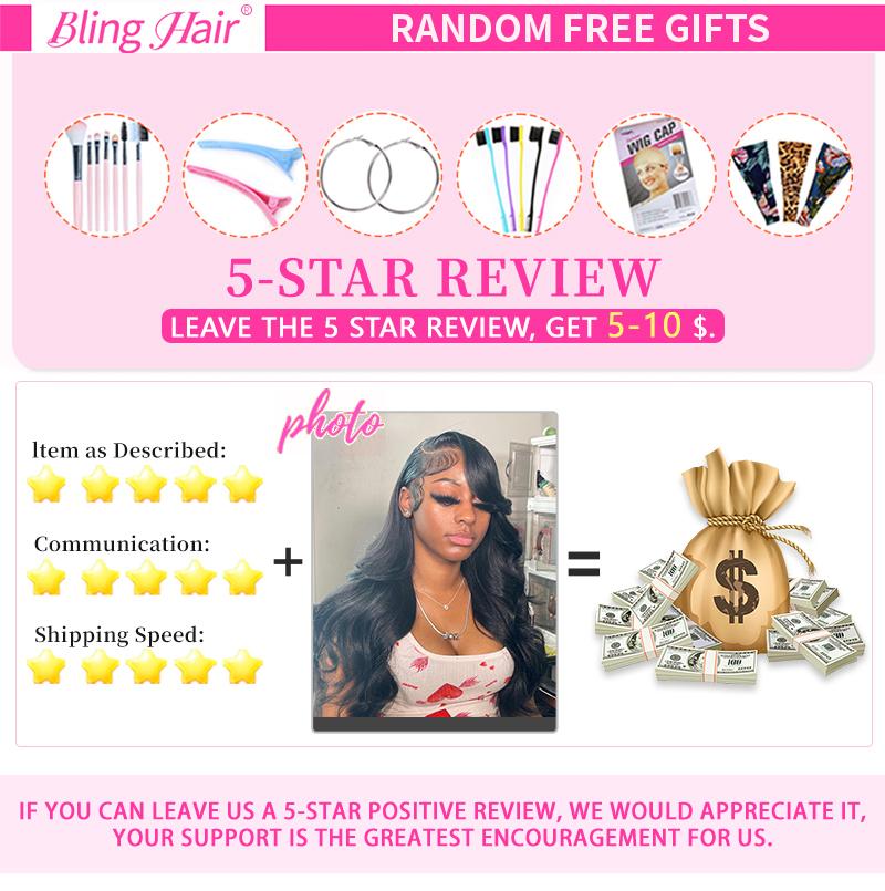 Bling Hair Wear and Go Glueless Straight Human Hair Wigs 180 Density Silky Straight 9x6 7x5 5x5 6x4 Hd Lace Closure Wig Human Hair PrePlucked Brazilian Hair For Women TikTokShopBlackFriday