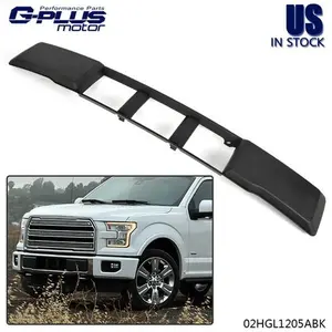 Front Bumper Lower Grille Grill Trim Panel For 2015 2016 2017 Ford F150 F-150