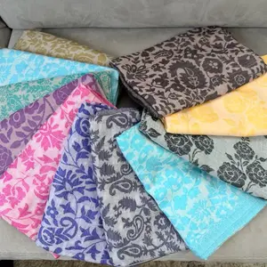 100% Ladakh Pashmina Goat Fiber Cashmere Kani Shawl