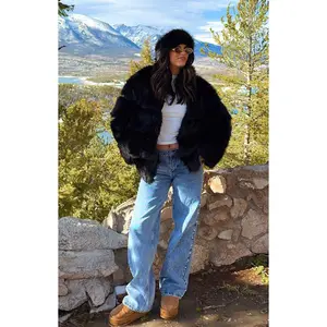 Charli Mid Wash Denim Studded Low Waist Baggy Leg Jeans