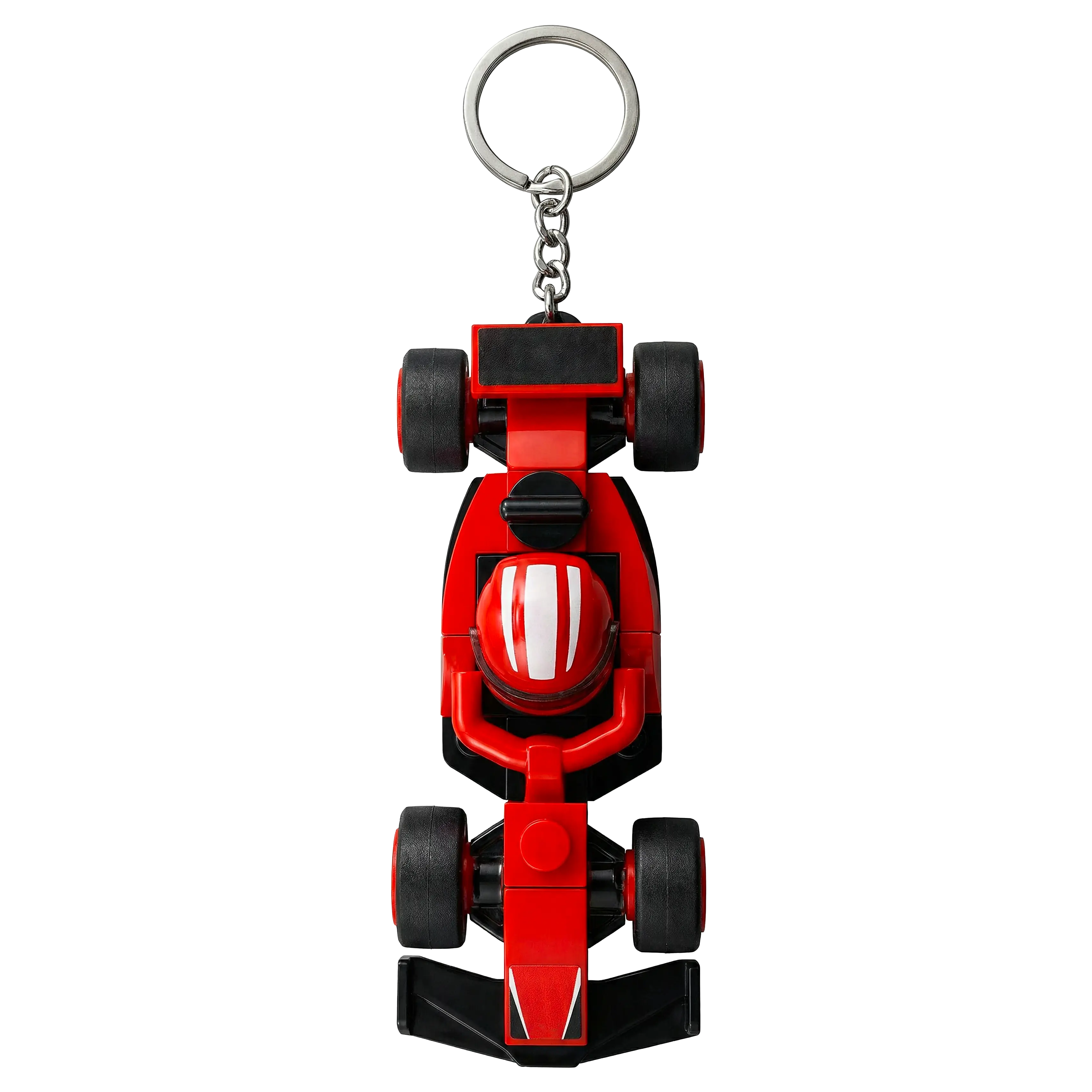 F1-Style Brick Race Car Keychain Mount Adapter