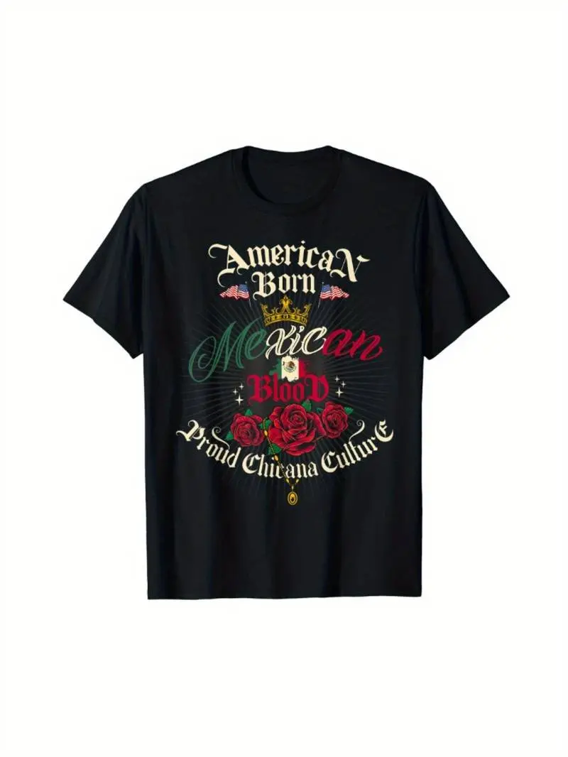 Summer t Shirts Chicana Style Women'S American Born Mexican Descent Chingona Casual