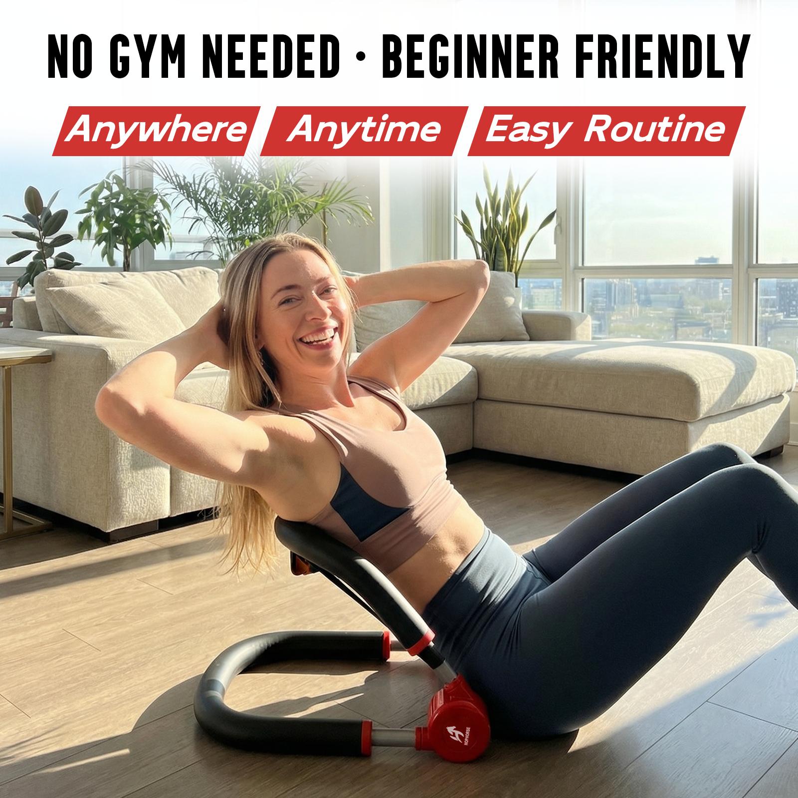 HOPHORSE 10-in-1 AB TRAINER Full Body Workout 3 Resistance Levels 35/44/57 LBS Compact Portable Beginner-Friendly Home & Daily Use HOPHORSE 10-in-1 AB TRAINER Full Body Workout 3 Resistance Levels 35/44/57 LBS Compact Portable Beginner-Friendly Home & Daily Use