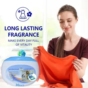 Ultimate Fresh Scent Laundry Detergent Pods: Antibacterial, Stain Removing & Mite Protection for All Laundry
