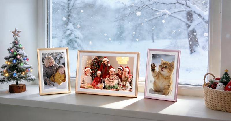 ARZOPA WiFi Digital Touch Screen Photo Frame Free Unlimited Cloud Storage Touchscreen 120s Video Frame PhotoFrame Digital Picture Frame Auto Rotate for Gift Idea