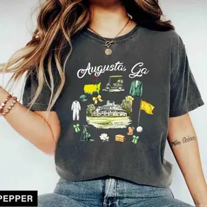 Comfort Colors Masters Augusta TShirt, Masters Golf Tournament T-Shirt OD