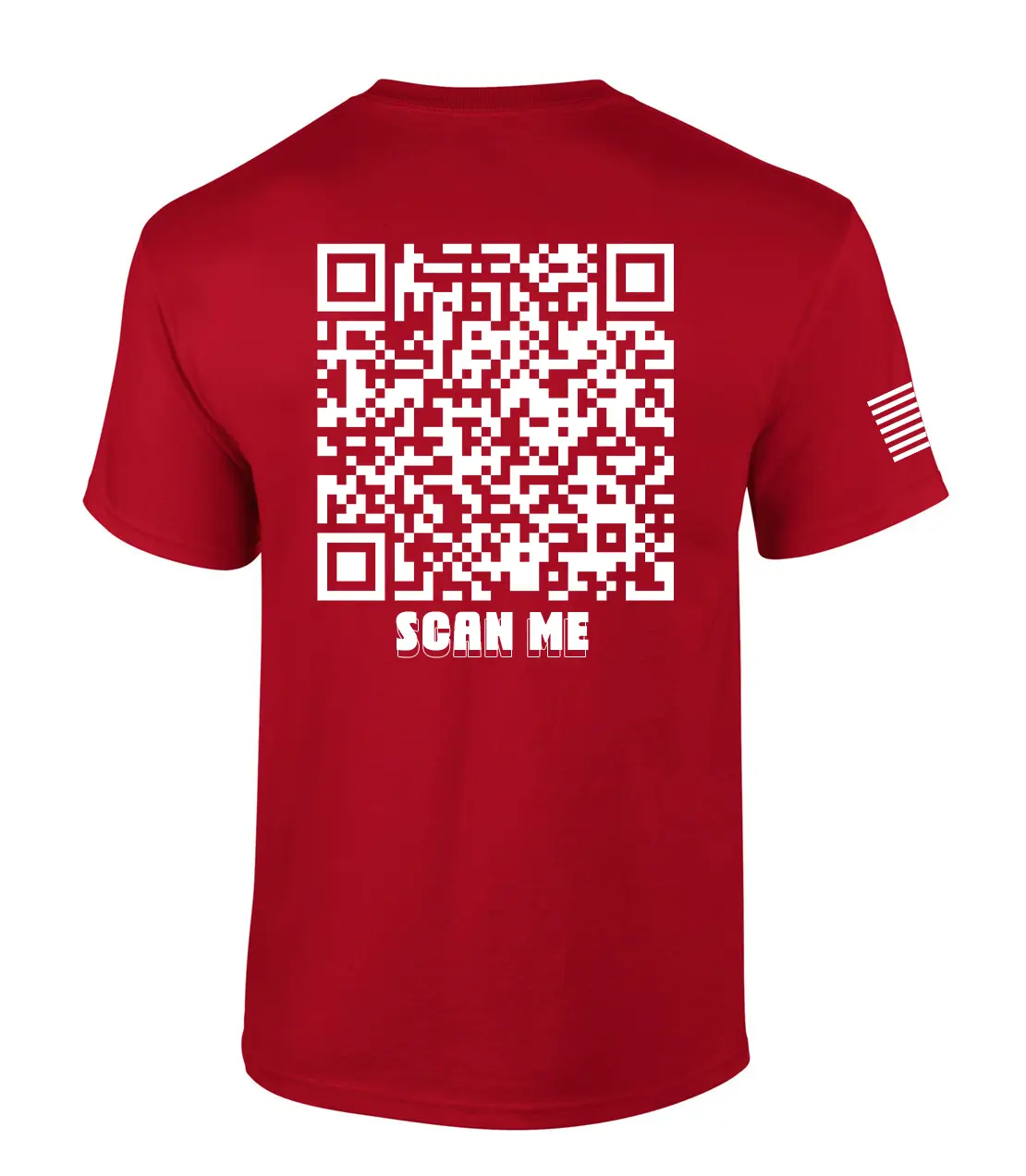 TRENZ SHIRT COMPANY Men's Classic Soft Cotton Short-Sleeve Top, Casual Breathable Menswear Tee with Motivational "You Are A Gift" Christian QR Code, Bible Verses Slogan, Inspirational, Motivational Messages, Shortsleeve, Graphic T Shirts, Round Neck, T-Sh